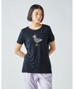 [sn]super.natural / エスエヌ スーパー・ナチュラル Tシャツ | W JOHNNY TEE