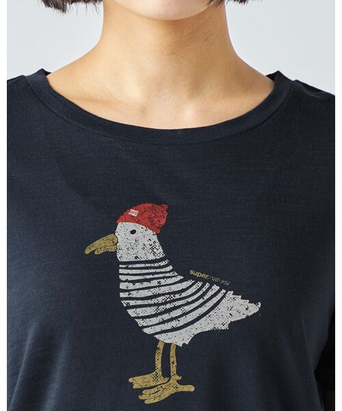 [sn]super.natural / エスエヌ スーパー・ナチュラル Tシャツ | W JOHNNY TEE | 詳細5