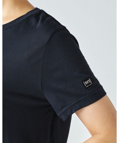 [sn]super.natural / エスエヌ スーパー・ナチュラル Tシャツ | W JOHNNY TEE | 詳細6