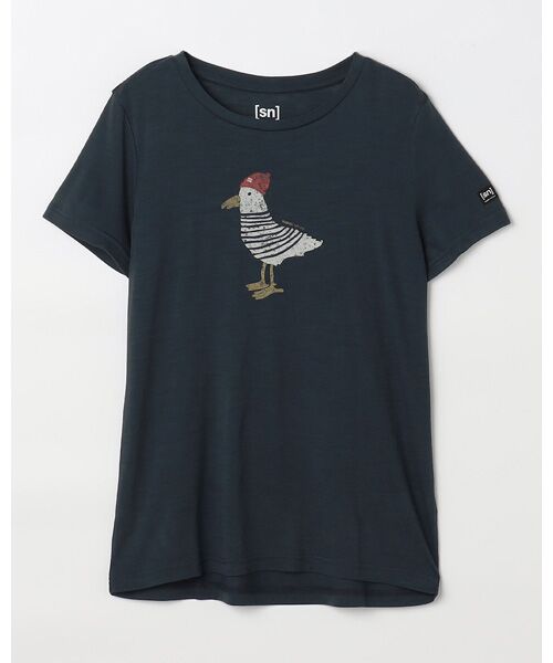 [sn]super.natural / エスエヌ スーパー・ナチュラル Tシャツ | W JOHNNY TEE | 詳細10