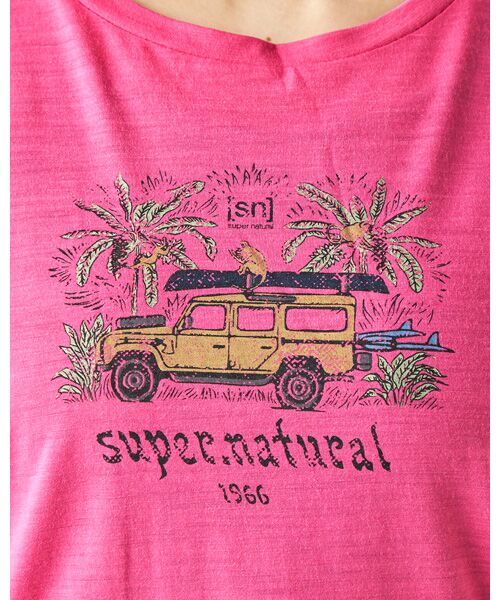 [sn]super.natural / エスエヌ スーパー・ナチュラル Tシャツ | W TROPICAR TEE | 詳細8