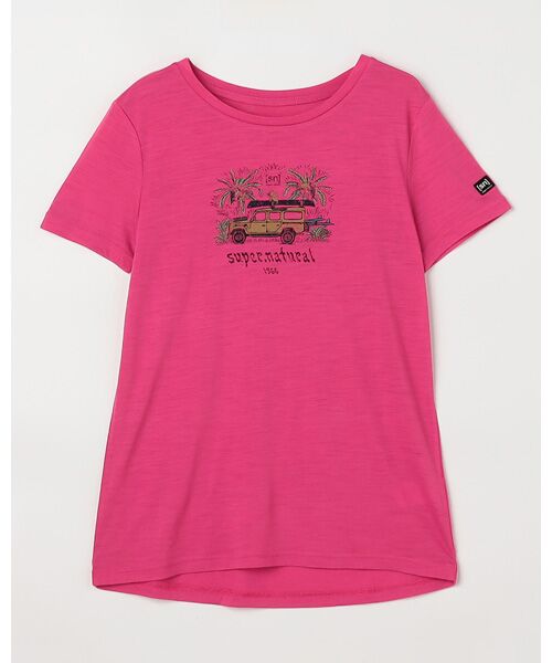 [sn]super.natural / エスエヌ スーパー・ナチュラル Tシャツ | W TROPICAR TEE | 詳細9