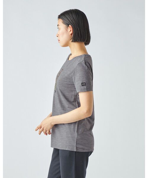 [sn]super.natural / エスエヌ スーパー・ナチュラル Tシャツ | W SURFCAR TEE | 詳細1