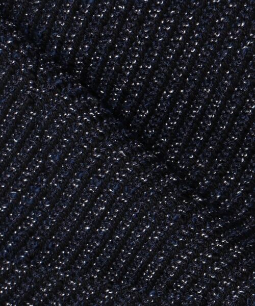 **SONIA RYKIEL COLLECTION / ソニア リキエル コレクション ノーカラージャケット | デニムライクツィード ジャケット | 詳細9