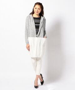 コットンスラブロング カーディガン