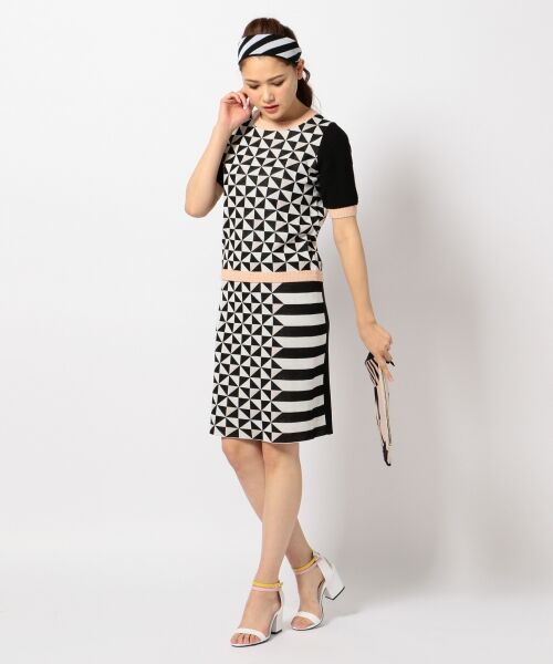 セール】 【セットアップ】サーカスジオメトリック ニット （ニット