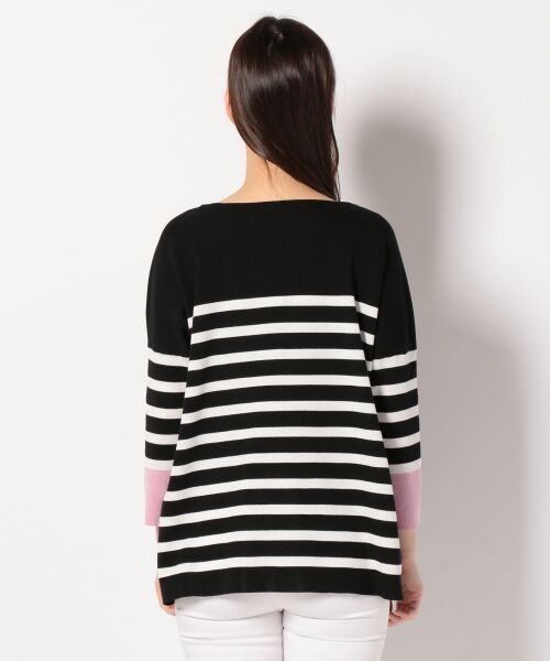 SONIA RYKIEL ニットセーター Mサイズ SONIA RYKIEL - SONIARYKEL 夏用ニット 大きいサイズ ストライプ