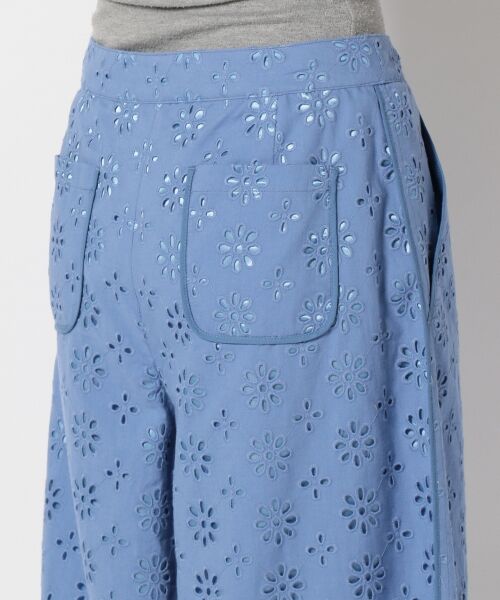 **SONIA RYKIEL COLLECTION / ソニア リキエル コレクション その他パンツ | 【セットアップ】カラーレース ガウチョパンツ | 詳細6