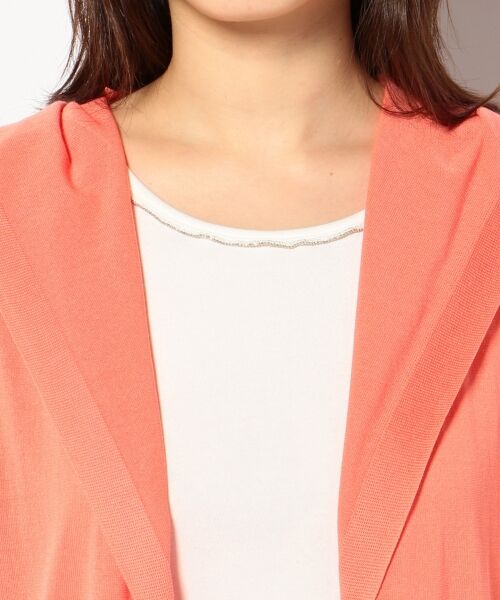 ＊＊SONIA RYKIEL COLLECTION / ソニア リキエル コレクション ベスト | 【洗える！】バイカラージレ ベスト | 詳細3