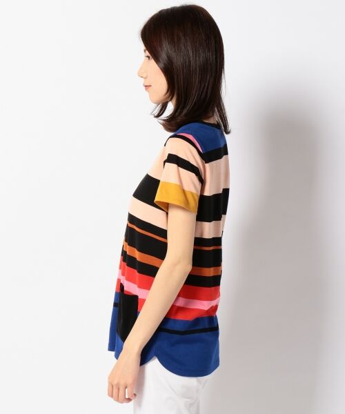 ＊＊SONIA RYKIEL COLLECTION / ソニア リキエル コレクション Tシャツ | マルチボーダーパネル カットソー | 詳細3