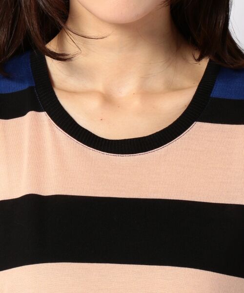 ＊＊SONIA RYKIEL COLLECTION / ソニア リキエル コレクション Tシャツ | マルチボーダーパネル カットソー | 詳細9