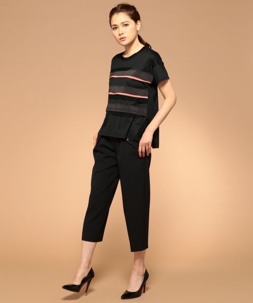 セール】 ニットパーツポイント カットソー (Tシャツ セール】 ニットパーツポイント カットソー (Tシャツ