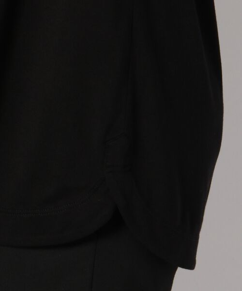 ＊＊SONIA RYKIEL COLLECTION / ソニア リキエル コレクション Tシャツ | マルチボーダーノアールパネル カットソー | 詳細5