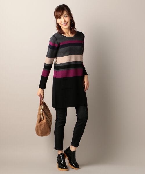 ＊＊SONIA RYKIEL COLLECTION / ソニア リキエル コレクション ニット・セーター | 【新色2色追加】【リバーシブル】リバートータルチュニック ニット | 詳細7