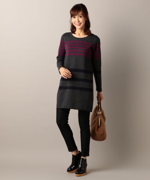 ＊＊SONIA RYKIEL COLLECTION / ソニア リキエル コレクション ニット・セーター | 【新色2色追加】【リバーシブル】リバートータルチュニック ニット | 詳細8