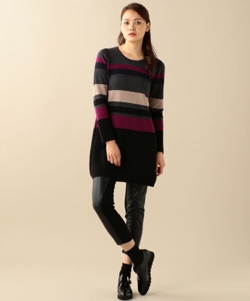 ＊＊SONIA RYKIEL COLLECTION / ソニア リキエル コレクション ニット・セーター | 【新色2色追加】【リバーシブル】リバートータルチュニック ニット | 詳細1