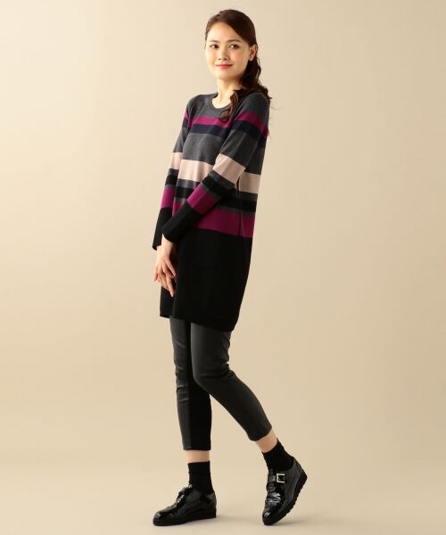 ＊＊SONIA RYKIEL COLLECTION / ソニア リキエル コレクション ニット・セーター | 【新色2色追加】【リバーシブル】リバートータルチュニック ニット | 詳細2