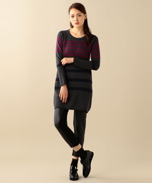 ＊＊SONIA RYKIEL COLLECTION / ソニア リキエル コレクション ニット・セーター | 【新色2色追加】【リバーシブル】リバートータルチュニック ニット | 詳細5