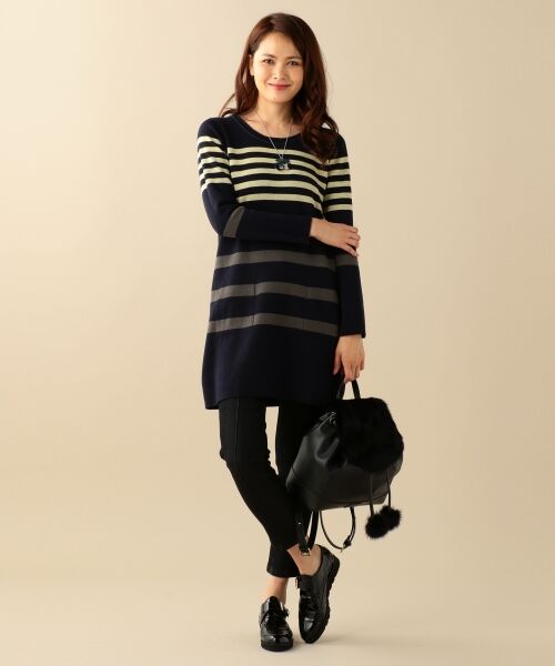 ＊＊SONIA RYKIEL COLLECTION / ソニア リキエル コレクション ニット・セーター | 【新色2色追加】【リバーシブル】リバートータルチュニック ニット | 詳細19