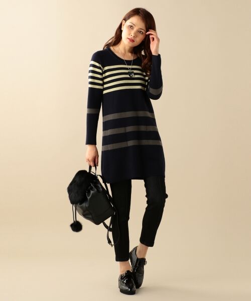 ＊＊SONIA RYKIEL COLLECTION / ソニア リキエル コレクション ニット・セーター | 【新色2色追加】【リバーシブル】リバートータルチュニック ニット | 詳細14