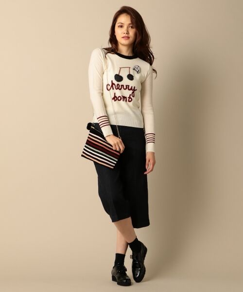 セール】 【洗える】チェリーボムフロランティン ニット （ニット・セーター）｜＊＊SONIA RYKIEL COLLECTION / ソニア リキエル  コレクション ファッション通販 タカシマヤファッションスクエア