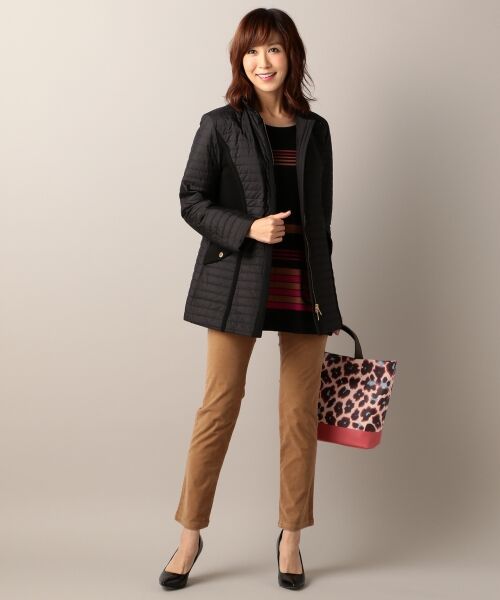 ＊＊SONIA RYKIEL COLLECTION / ソニア リキエル コレクション その他アウター | 【吸湿発熱性】キルティング中綿ミドル丈 コート | 詳細1