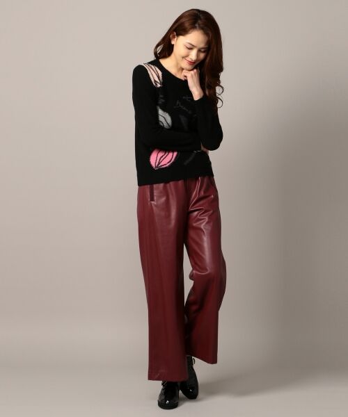 セール】 カシミヤリッププリント ニット （ニット・セーター