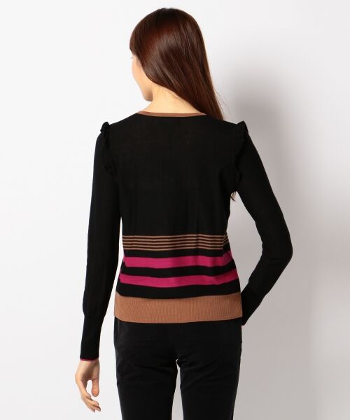 ＊＊SONIA RYKIEL COLLECTION / ソニア リキエル コレクション ニット・セーター | 【洗える】クラシックボーダーフリル ニット | 詳細10