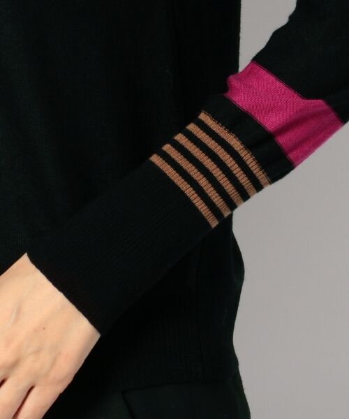 **SONIA RYKIEL COLLECTION / ソニア リキエル コレクション ニット・セーター | 【洗える】クラシックボーダータートルネック ニット | 詳細18