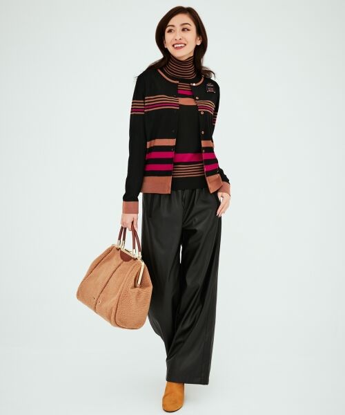 **SONIA RYKIEL COLLECTION / ソニア リキエル コレクション ニット・セーター | 【洗える】クラシックボーダータートルネック ニット | 詳細25