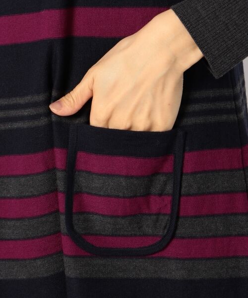 ＊＊SONIA RYKIEL COLLECTION / ソニア リキエル コレクション ニット・セーター | 【洗える】クラシックボーダーチュニック ニット | 詳細14