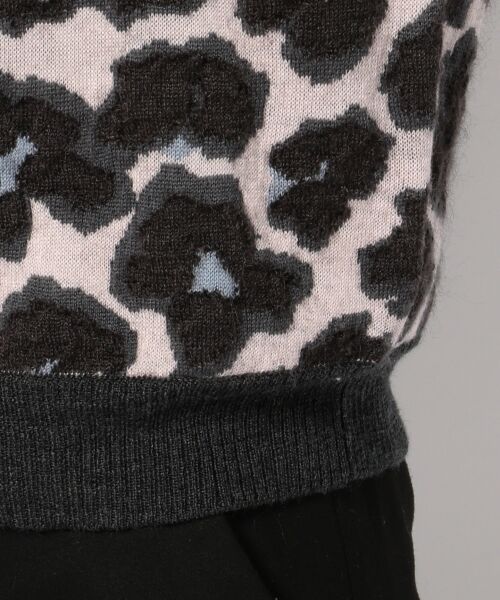 ＊＊SONIA RYKIEL COLLECTION / ソニア リキエル コレクション ニット・セーター | 【洗える】レオパードジャガード ニット | 詳細8