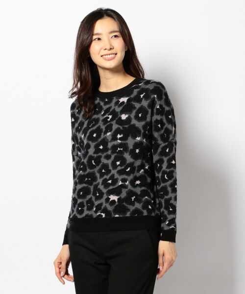＊＊SONIA RYKIEL COLLECTION / ソニア リキエル コレクション ニット・セーター | 【洗える】レオパードジャガード ニット | 詳細10