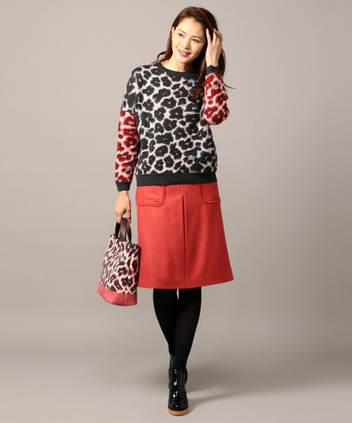 ＊＊SONIA RYKIEL COLLECTION / ソニア リキエル コレクション ニット・セーター | 【洗える】レオパードジャガード ニット | 詳細1