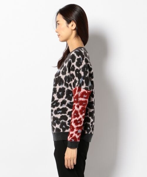 ＊＊SONIA RYKIEL COLLECTION / ソニア リキエル コレクション ニット・セーター | 【洗える】レオパードジャガード ニット | 詳細4