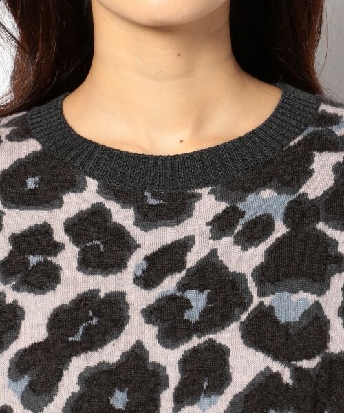 ＊＊SONIA RYKIEL COLLECTION / ソニア リキエル コレクション ニット・セーター | 【洗える】レオパードジャガード ニット | 詳細6