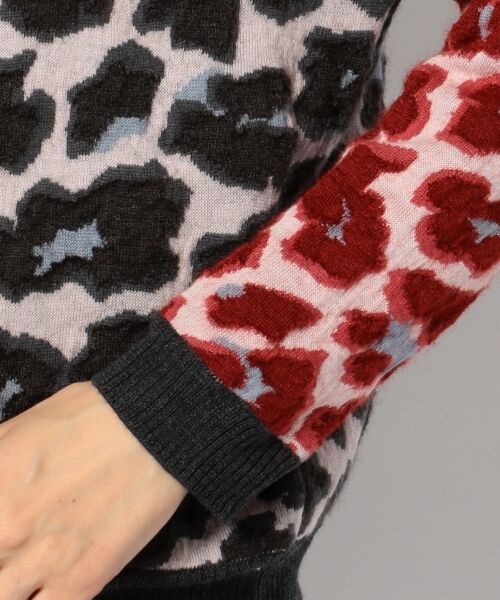 ＊＊SONIA RYKIEL COLLECTION / ソニア リキエル コレクション ニット・セーター | 【洗える】レオパードジャガード ニット | 詳細7