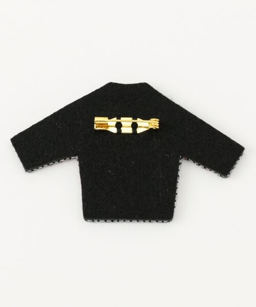 ＊＊SONIA RYKIEL COLLECTION / ソニア リキエル コレクション ブローチ・コサージュ | レオパードジャガードミニチュア ブローチ | 詳細1