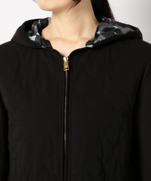 ＊＊SONIA RYKIEL COLLECTION / ソニア リキエル コレクション その他アウター | 【吸湿発熱性】冬素材キルティング中綿フード付き コート | 詳細10