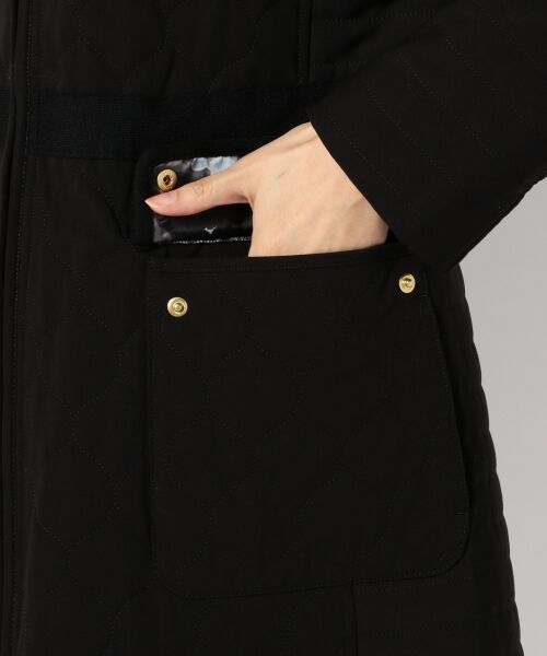 ＊＊SONIA RYKIEL COLLECTION / ソニア リキエル コレクション その他アウター | 【吸湿発熱性】冬素材キルティング中綿フード付き コート | 詳細12