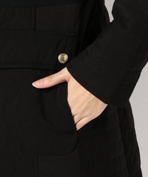 ＊＊SONIA RYKIEL COLLECTION / ソニア リキエル コレクション その他アウター | 【吸湿発熱性】冬素材キルティング中綿フード付き コート | 詳細13