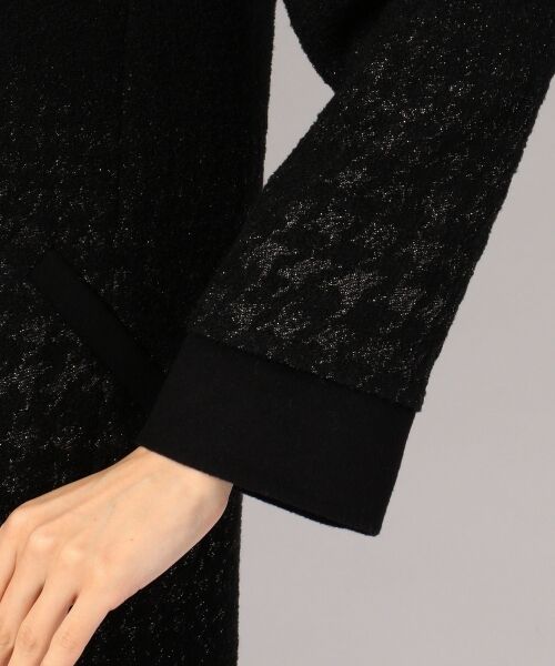 ＊＊SONIA RYKIEL COLLECTION / ソニア リキエル コレクション その他アウター | ハウンドトゥースジャガード コート | 詳細10