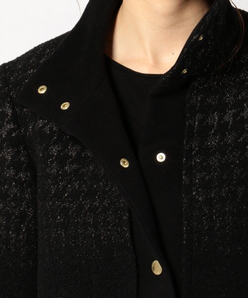 ＊＊SONIA RYKIEL COLLECTION / ソニア リキエル コレクション その他アウター | ハウンドトゥースジャガード コート | 詳細15