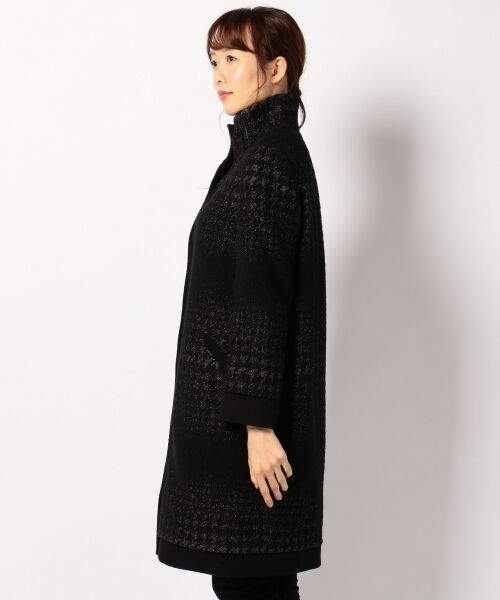 ＊＊SONIA RYKIEL COLLECTION / ソニア リキエル コレクション その他アウター | ハウンドトゥースジャガード コート | 詳細7