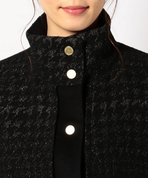 ＊＊SONIA RYKIEL COLLECTION / ソニア リキエル コレクション その他アウター | ハウンドトゥースジャガード コート | 詳細9