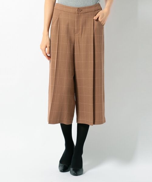 SONIA RYKIEL Collection チェック柄パンツ 38 SONIA RYKIEL Collection チェック柄パンツ 38