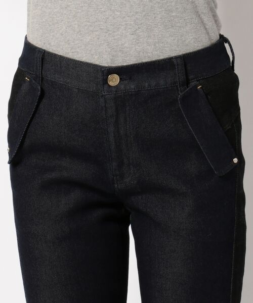 ＊＊SONIA RYKIEL COLLECTION / ソニア リキエル コレクション デニムパンツ | 【36・42サイズ有り】バイカラースキニーデニム パンツ | 詳細10