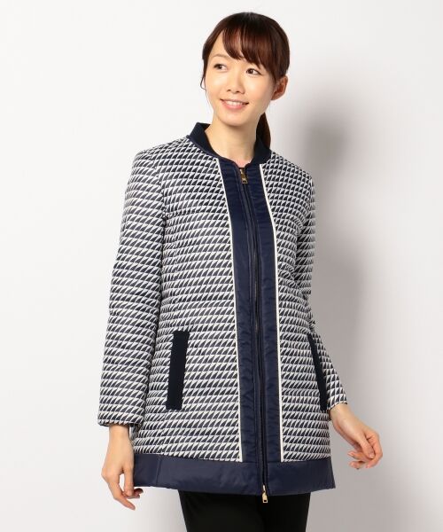 **SONIA RYKIEL COLLECTION / ソニア リキエル コレクション その他アウター | 【春物新作】ジオメトリックプリント中綿アウター | 詳細5