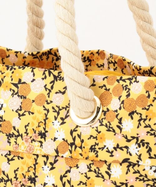 セール】 フラワープリントカゴBAG （ショルダーバッグ