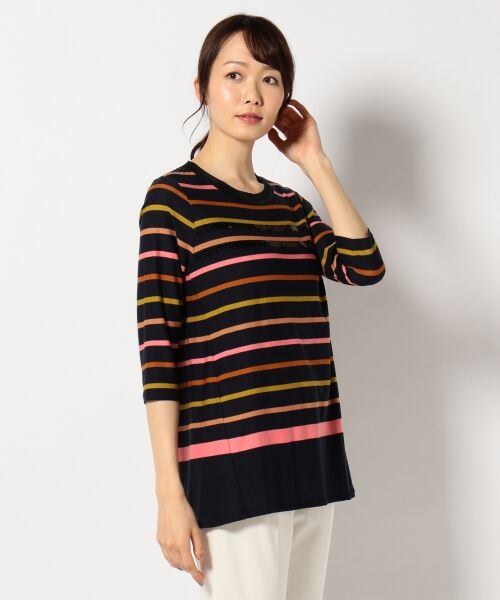 SONIA RYKIEL - 未使用　ソニアリキエル　チュニックTシャツ ☆美品☆SONIA RYKIEL ソニアリキエル 長袖チュニック TシャツM